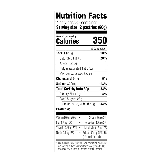 Amazon Grocery, Frosted Toaster Pastries, Cherry, 13.5 Oz, 8 Ct