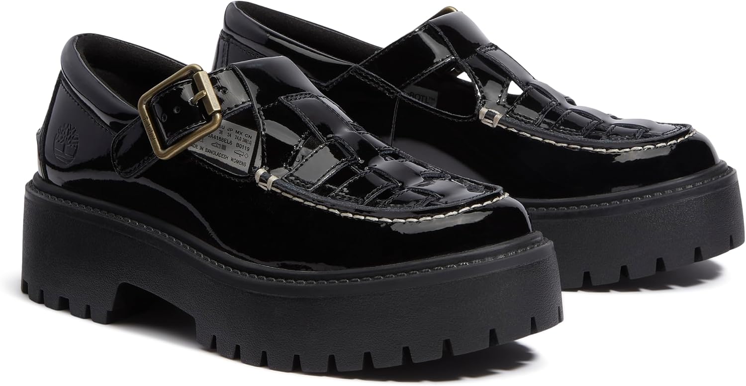 Timberland Women's Stone Street Platform Buckle Shoe
