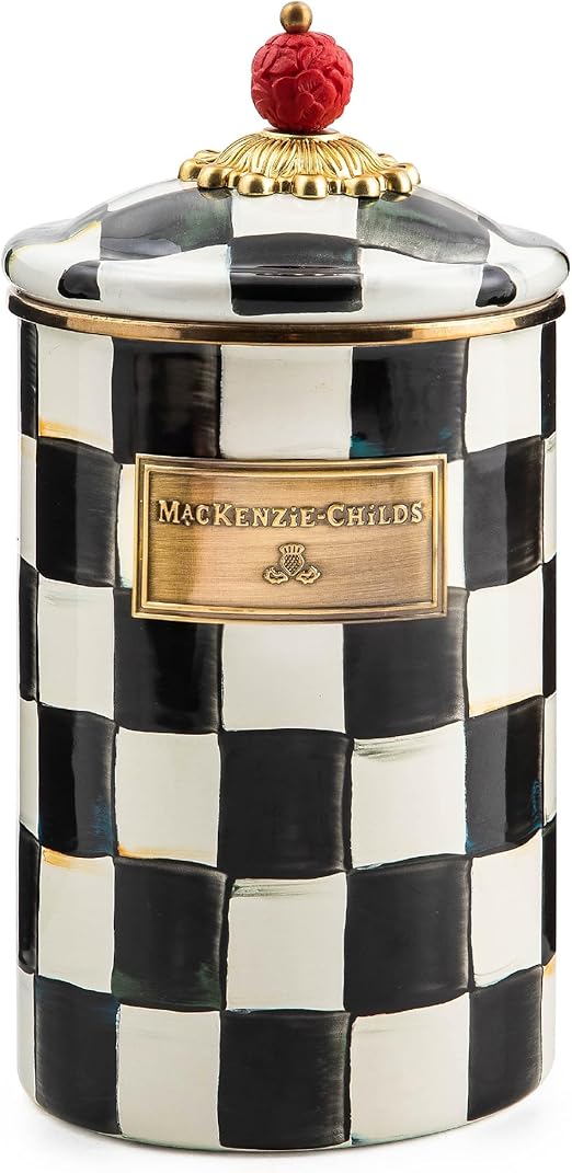 MacKenzie-Childs Enamel Canister