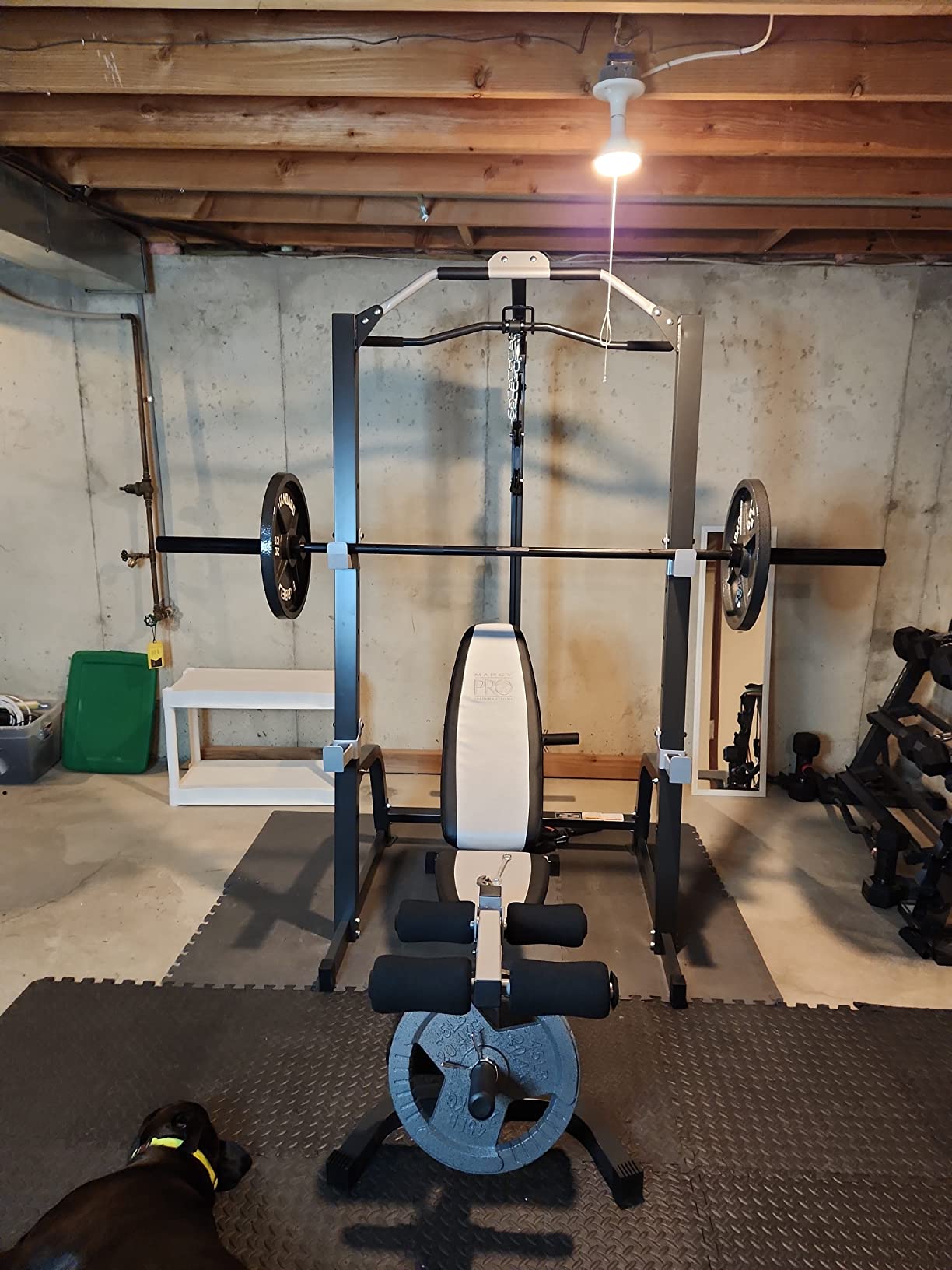 Pm 5108 Weight Cage System Smith Machine Macy Po Deluxe Cage