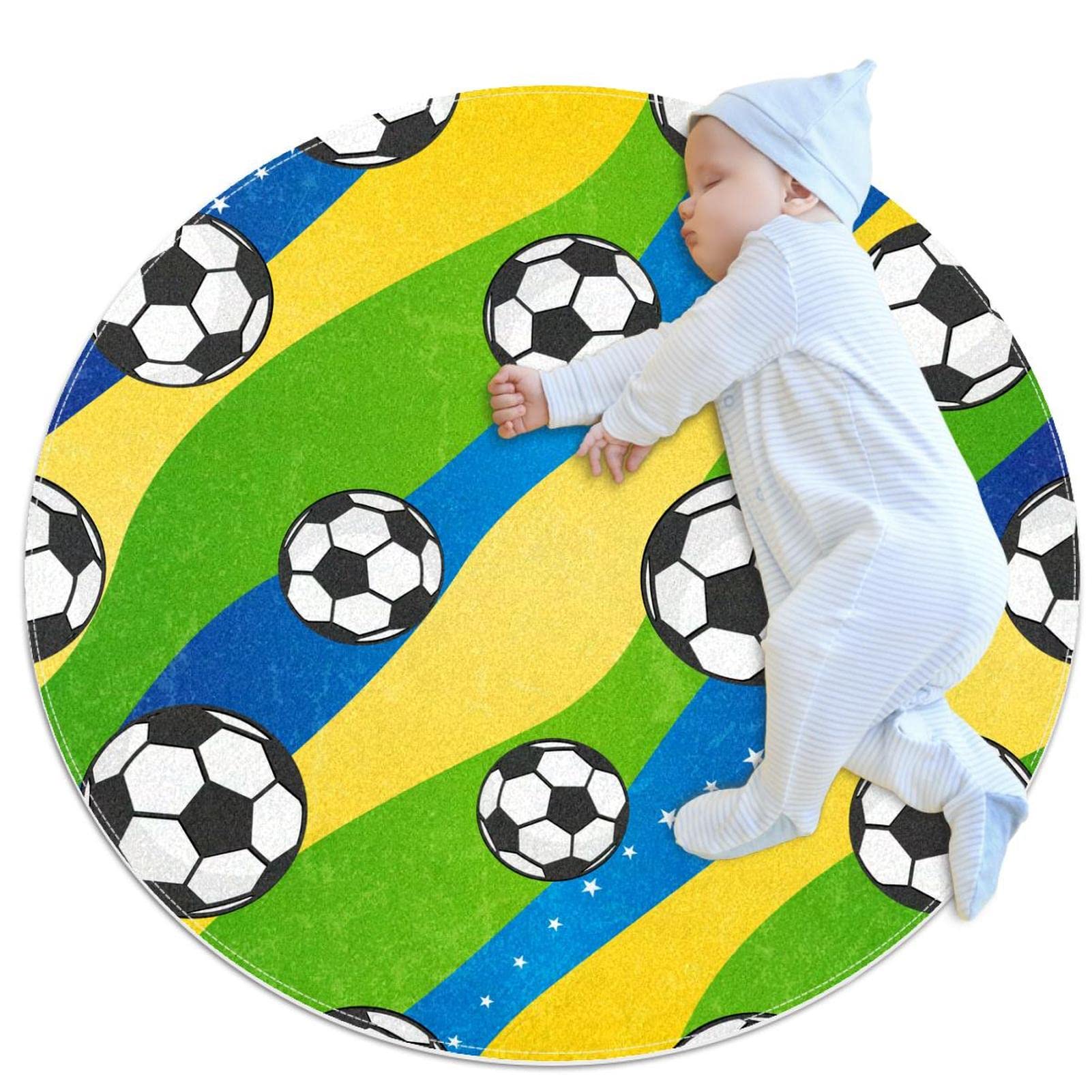 Tapis de jeu football enfants : le cadeau parfait pour décorer leur chambre avec style