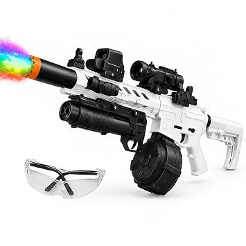 White Gel Blaster for Ages 15+, M4 Style Outdoor Blaster Kit