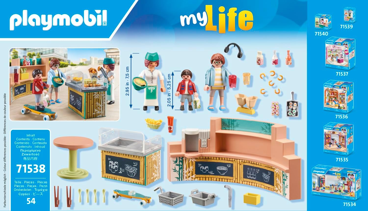 Playmobil 71534 Clothing Store - MyLife - Includes Three Characters, Crate, Showcase and Accessories - from 5 Years