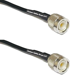 3 feet RG58 TNC Male to TNC Male RF Pigtail Coaxial Cable