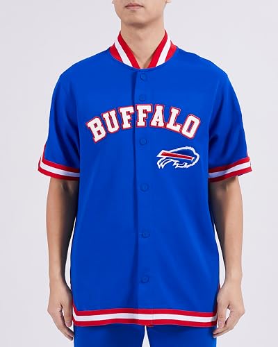 Pro Standard Mens NFL Buffalo Bills Classic Chenille Button-down Royalblau Blau/