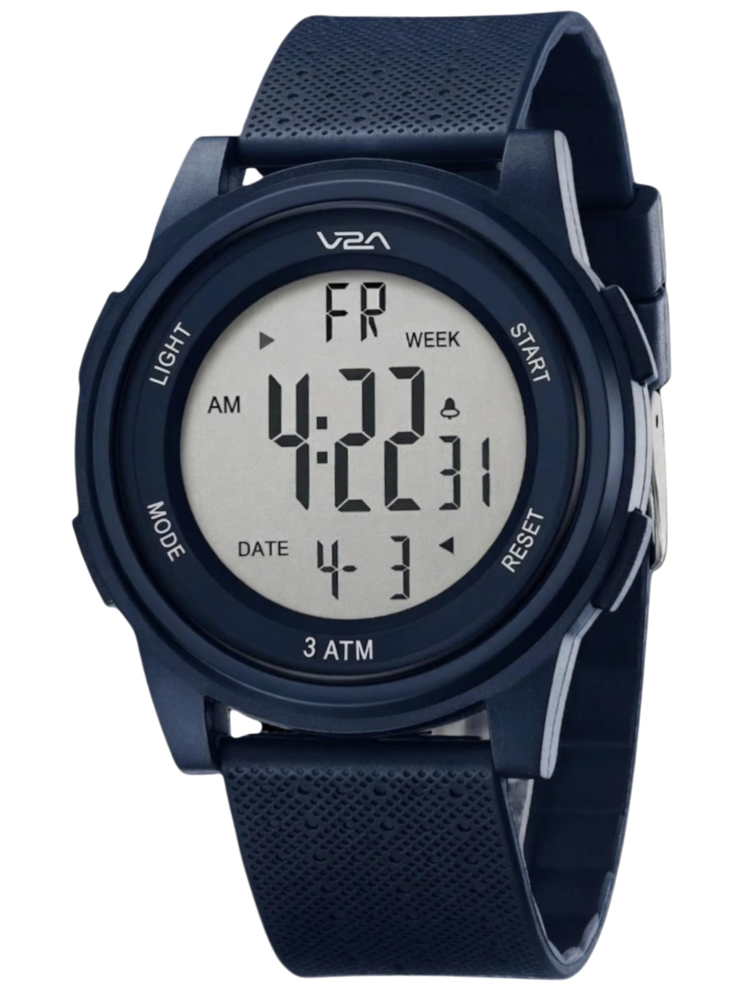 V2A Nova X 2810 Digital Watch for Kids & Teens | Large Easy-Read Display | Alarm Stopwatch Backlight | TPU Sport Strap | 30M Water Resistant | Boys Girls Everyday Watch