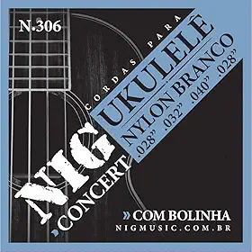 Cordas Para Ukulelê, Rouxinol, Nylon, Concert