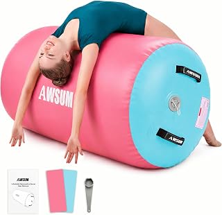 AWSUM Gymnastics Barrel, Air Roller for Back Handspring and Walkover