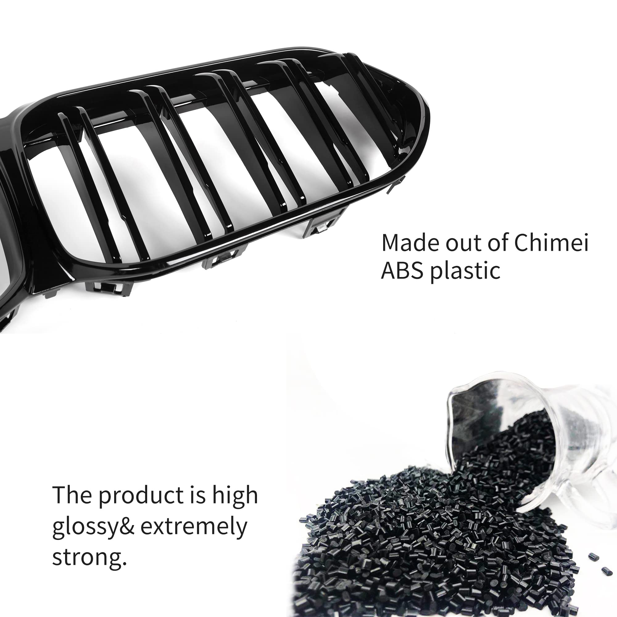 Amazon.com: Front Grill/Grilles Kidney Grill Replacement for BMW 2