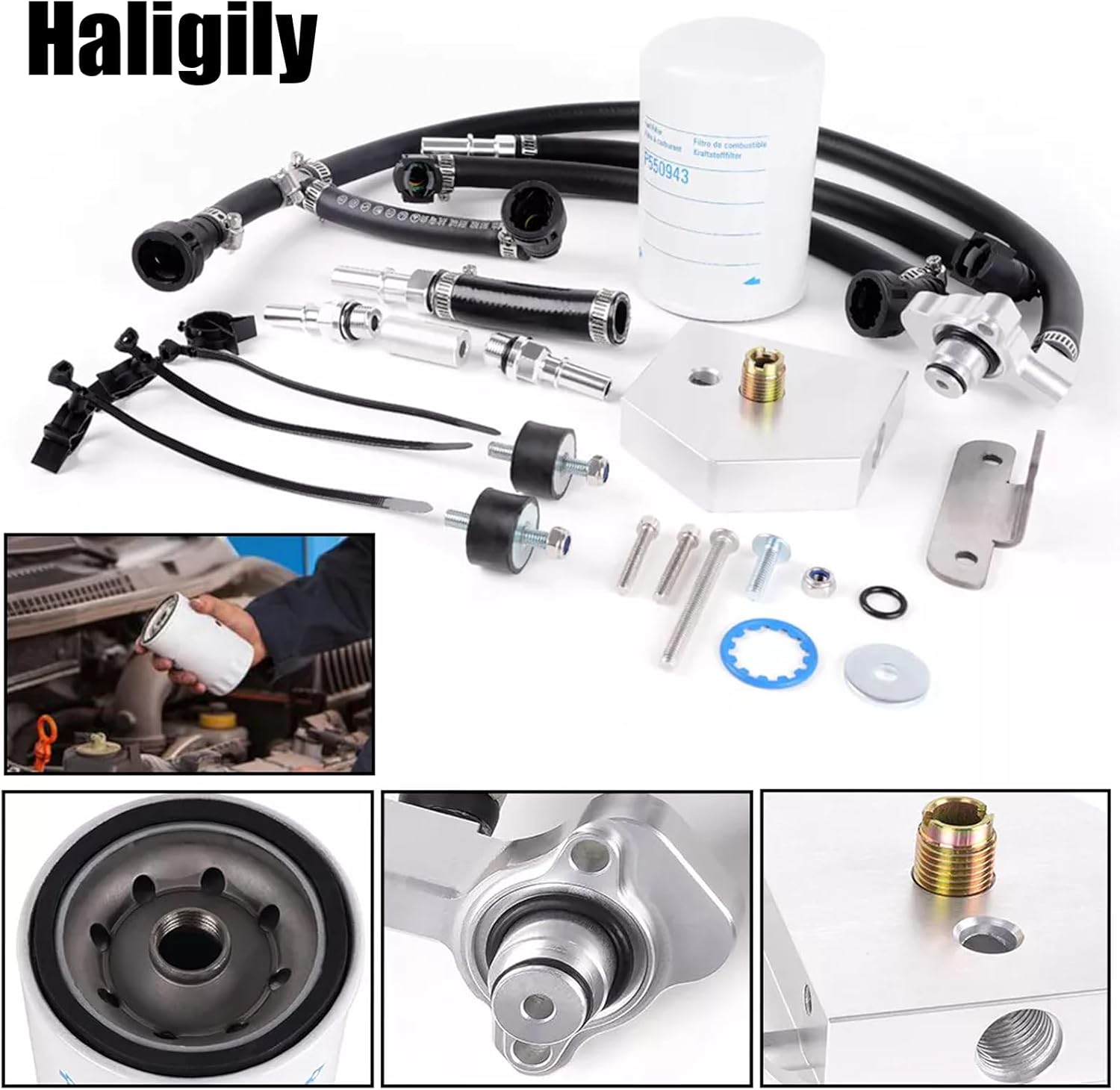 Die Motorsport Gen2.1 CP4.2 Disaster Prevention Kit Compatible with 2011+ 6.7 Powerstroke (CP4-6.7F-BP-G2.1)