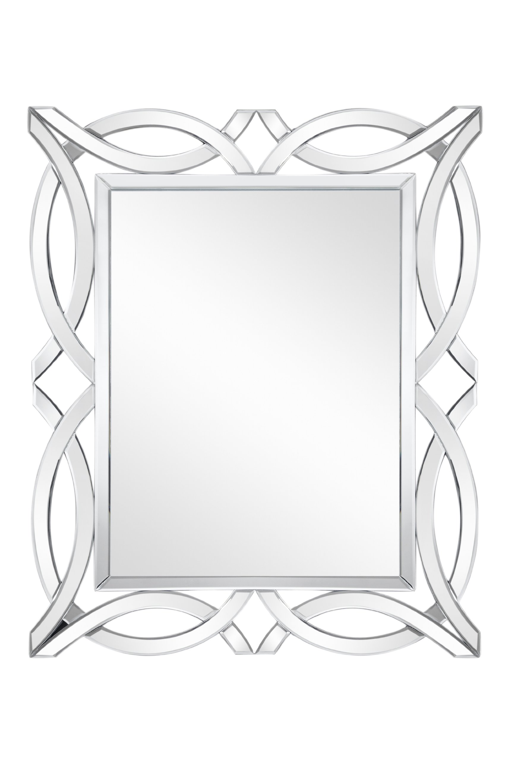 Premier Housewares Crossover Design Wall Mirror
