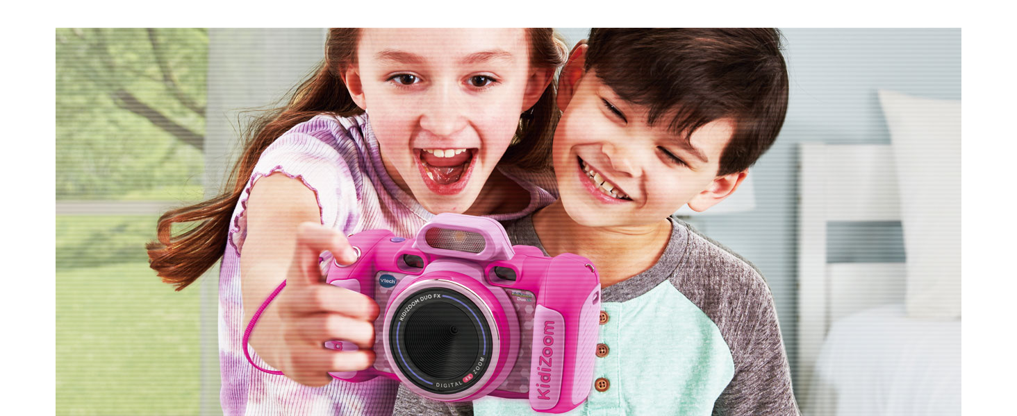 Appareil Photo Numérique Enfant VTech KidiZoom Duo FX - Photo, Selfie, Vidéo, écran Couleur, Cadeau Dès 4 Ans Jouet éducatif écran Couleur Jeux Appareil Photo Numérique Enfant VTech KidiZoom Duo FX - Photo, Selfie, Vidéo, écran Couleur, Cadeau Dès 4 Ans Jouet éducatif écran Couleur Jeux