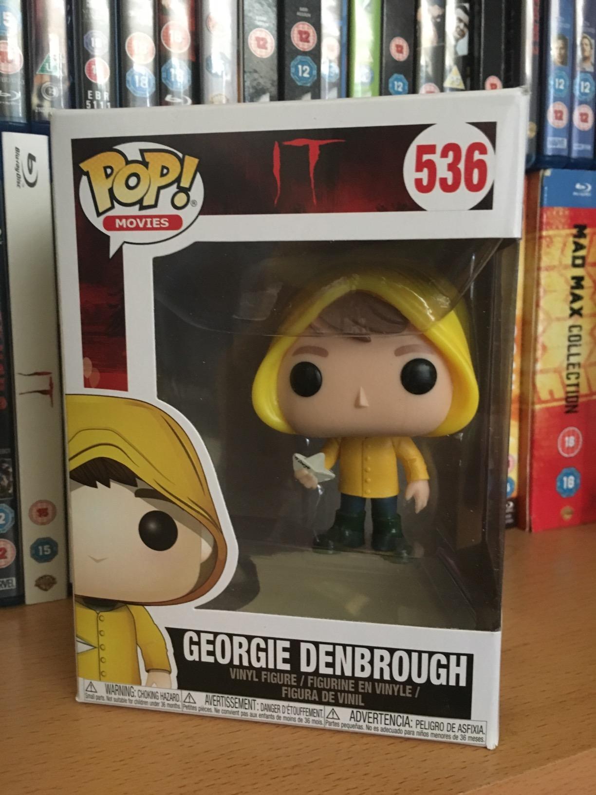 Funko Pop! It – Georgie Denbrough Con Barco – Edición 2017 – Figura De Vinilo De 9.5 Cm – Coleccionable