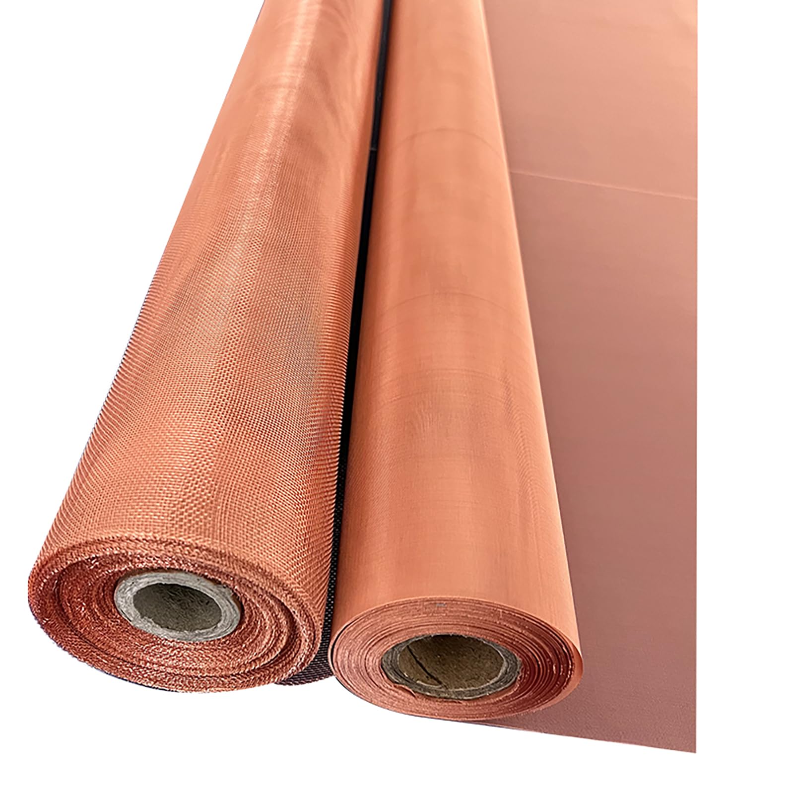 Malla De Cobre Puro Malla De Cobre 99,9% Tejido Malla Metálica Conductora para Laboratorios Jaulas De Protección Bloqueo RF/emi/EMF(Size:1X15M(3X49FT),Color:300 Mesh)