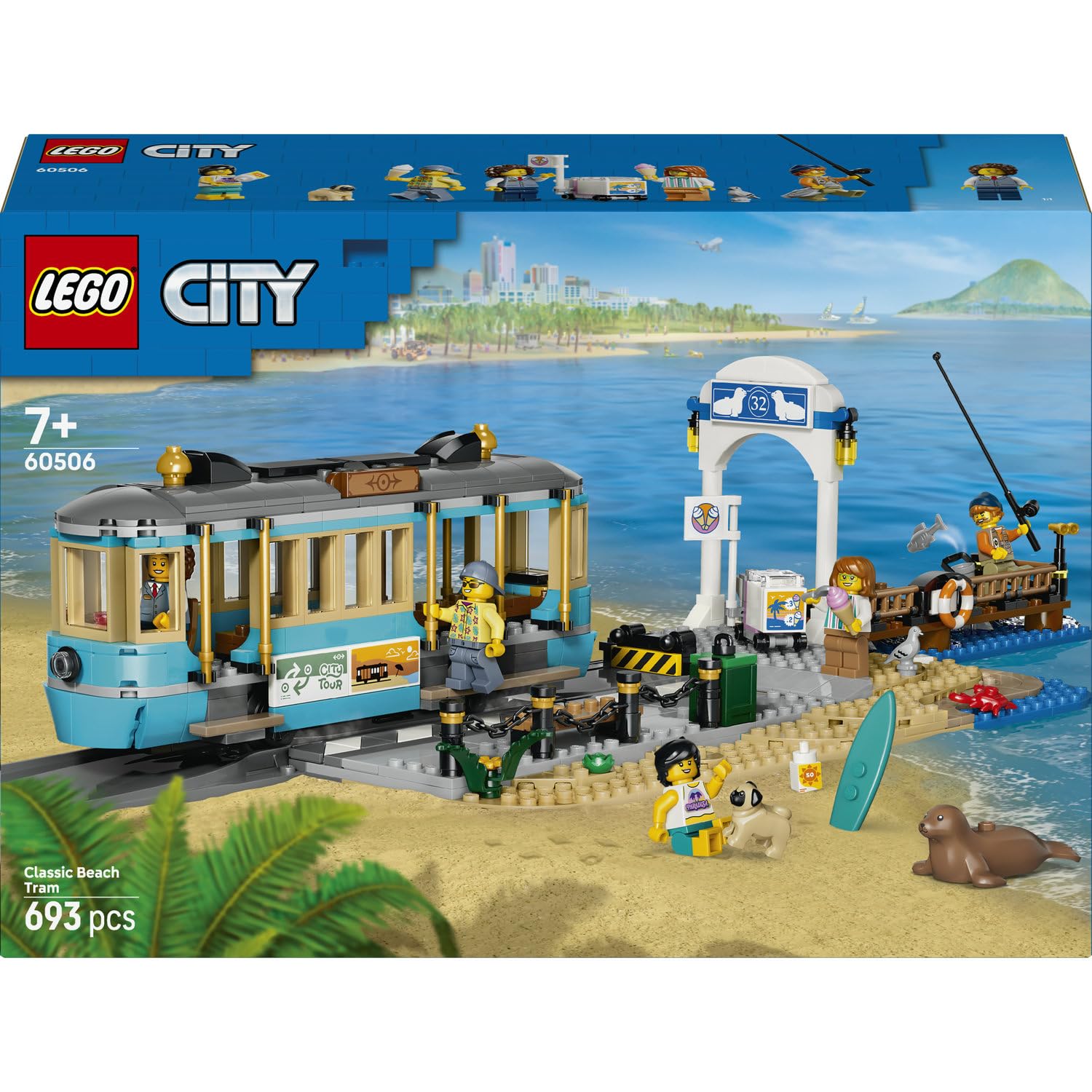 LEGO City Le Tramway de Bord de mer 60506