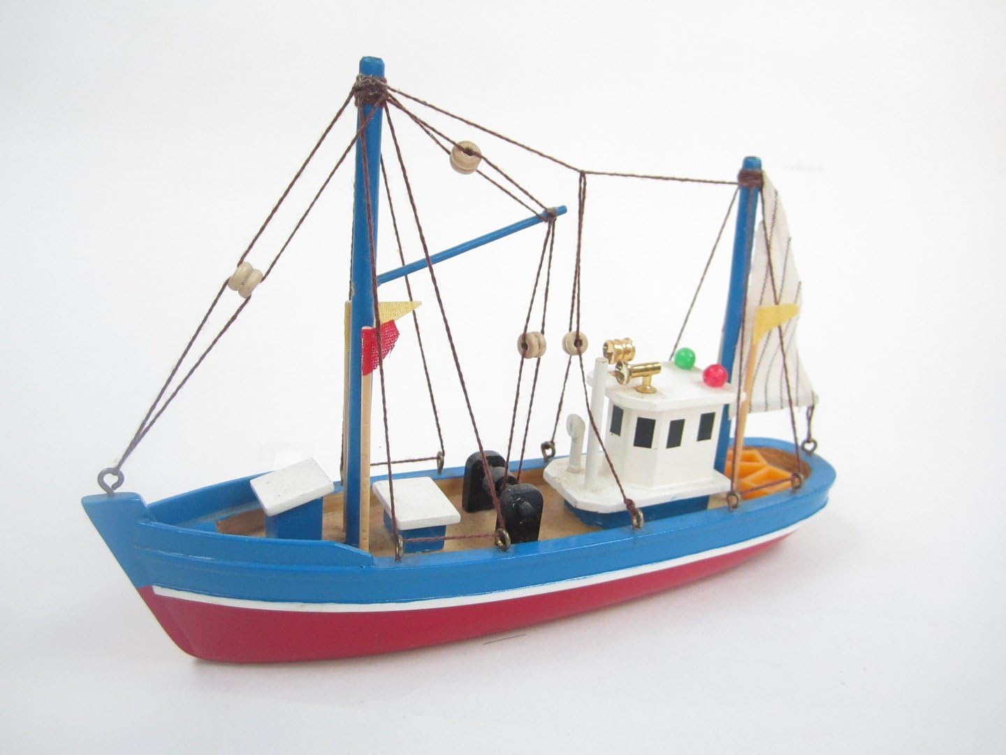 Blue Dolphin Starter Boat Kit: Build Your Own Fishing Boat Wooden Model Ship