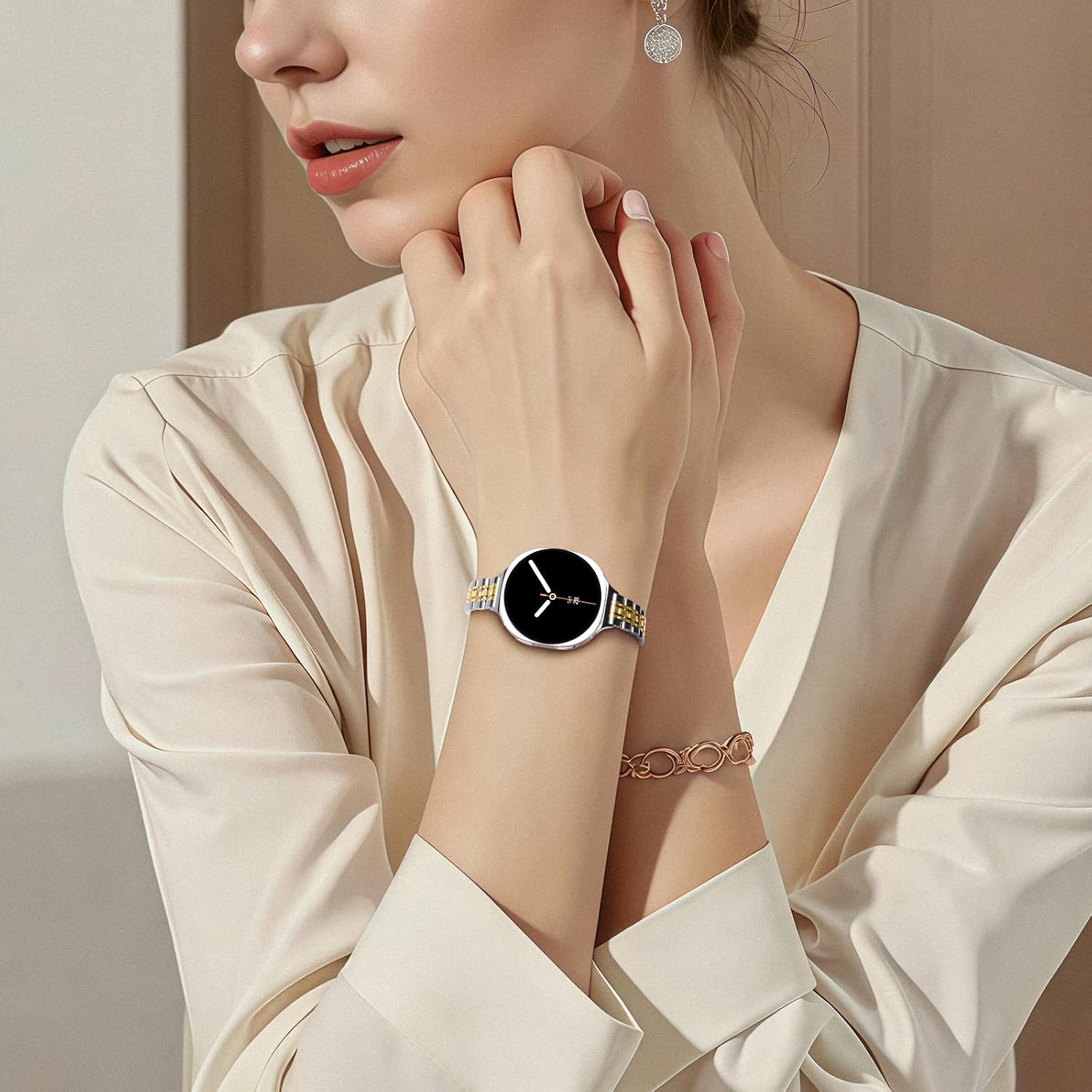 Slim Metal Bands for Samsung Galaxy Watch 9 8 Band 40mm 44mm/8 Classic 46mm