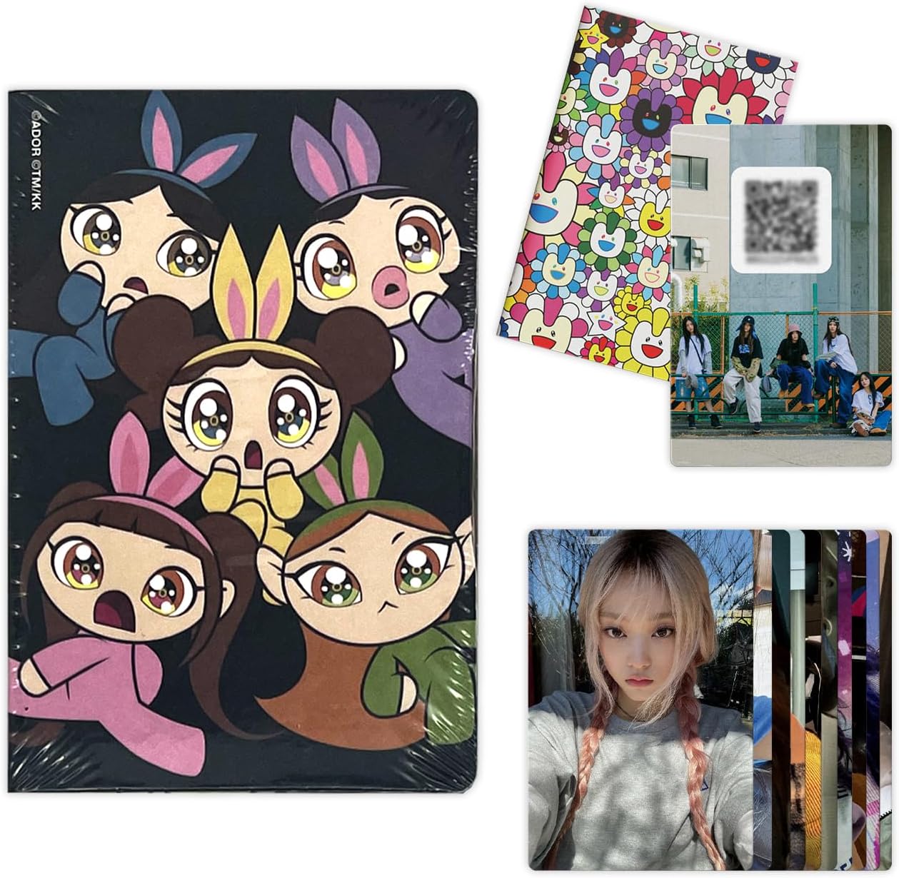 HYBE Ent. NewJeans - [Supernatural] (Weverse Albums ver. - A Ver.) QR Card + Photocards + 3 Extra Photocards