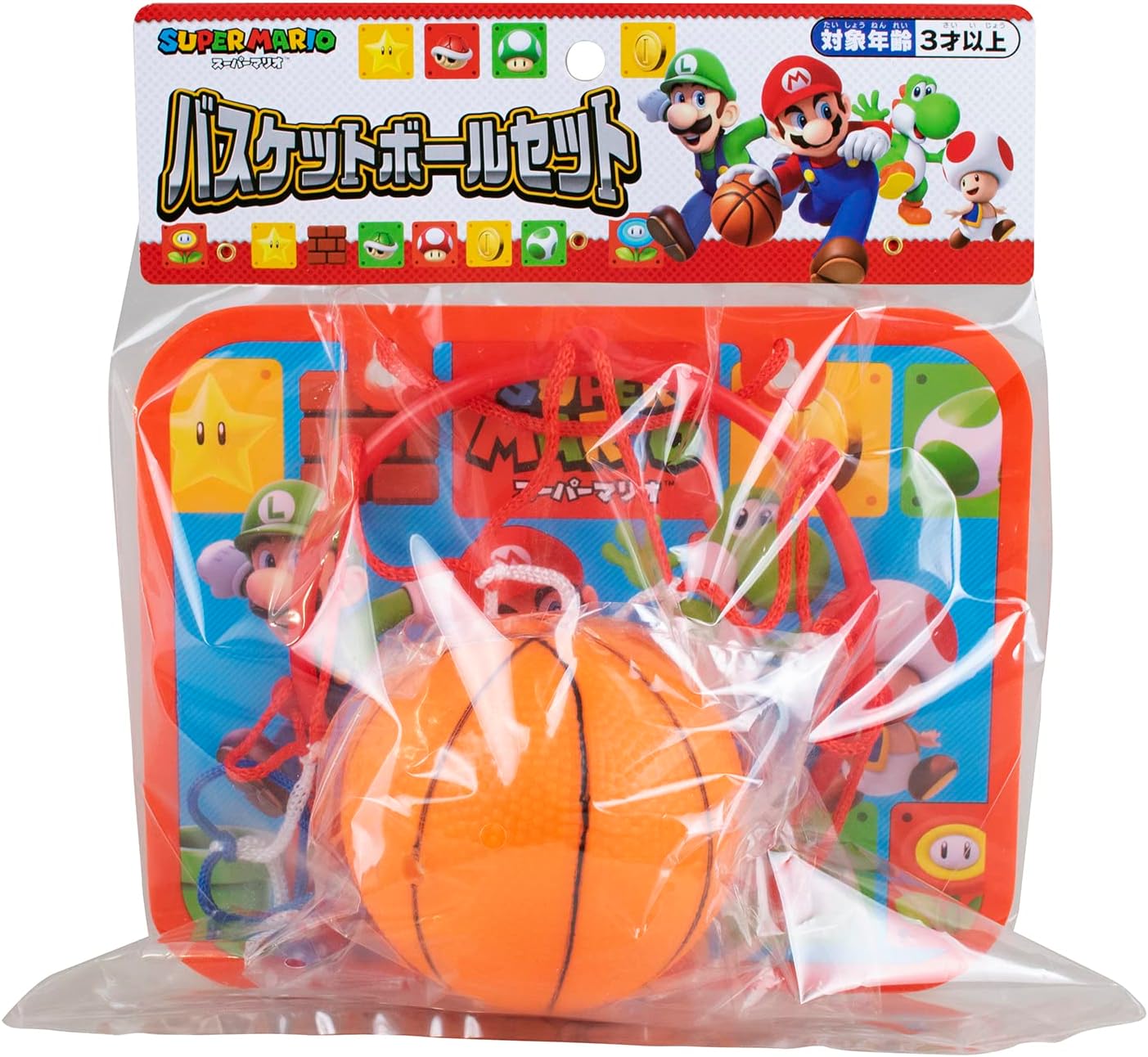 Игрушечный спортивный баскетбольный набор Maruka Super Mario для детей от 3 лет и старше 191897, фото 2