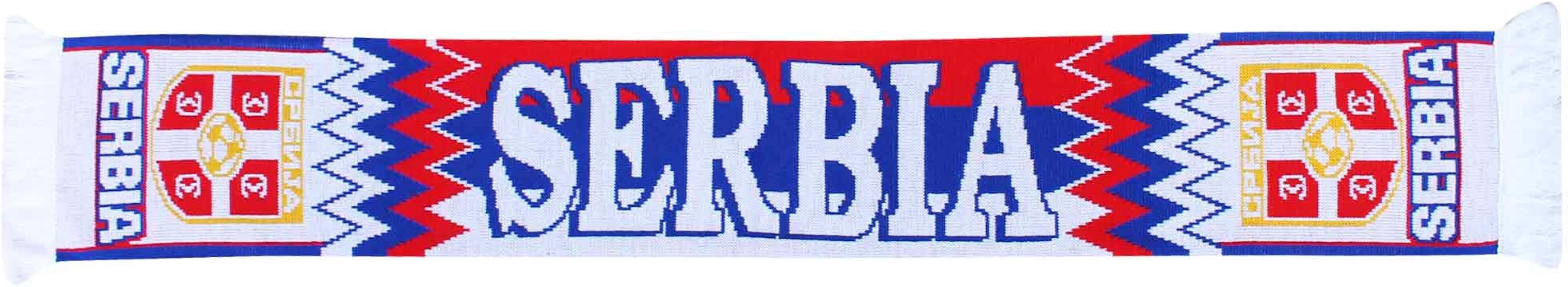 Écharpe + Drapeau Serbie – Fanion Maillot Officiel Pour Supporters