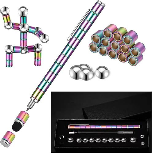 Miniatura 1 de SWGZ DREAM Bolígrafo magnético de metal, bolígrafo de juguetes de descompresión 2022, bolígrafo magnético de escritura creativa, bolígrafo magnético
