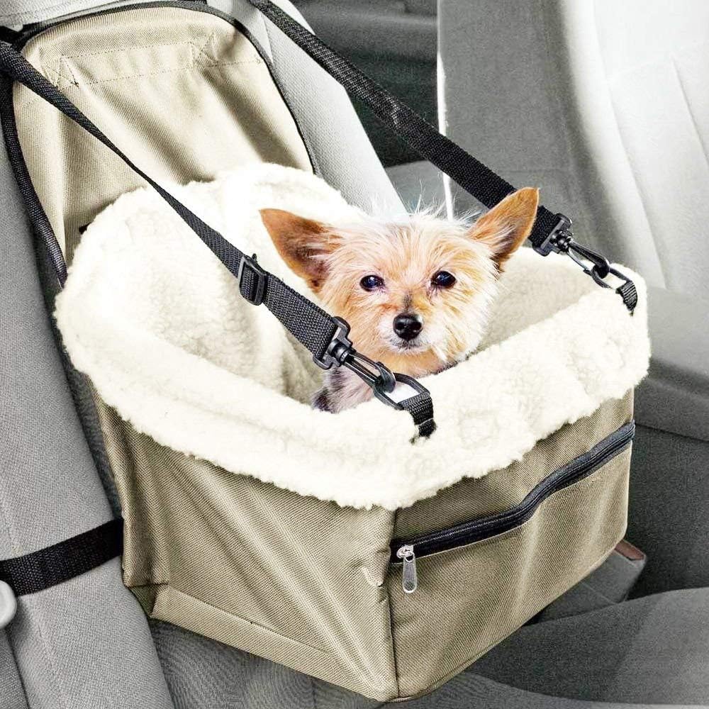Dog Booster Seat – Dog Car Seat For Small Dogs – Pet Car Seat