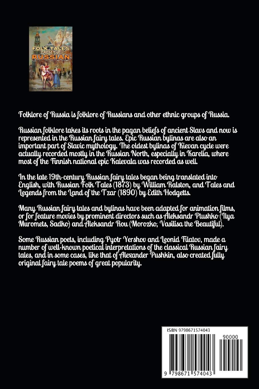 FOLK TALES FROM THE RUSSIAN (illustrated): completed edition with classic and original illustrations      Paperback – August 2, 2020