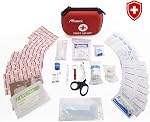 First Aid Kit pour la maison, Backpacking, Camping, Voyage, Voiture & Cyclisme. avec des sacs stratifiés imperméables (100)