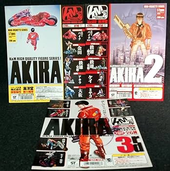 K&M　カプセルトイ AKIRA　全10種フルコンプ+台紙 K&M カプセルトイ AKIRA 全10種フルコンプ+台紙 K&M カプセルトイ