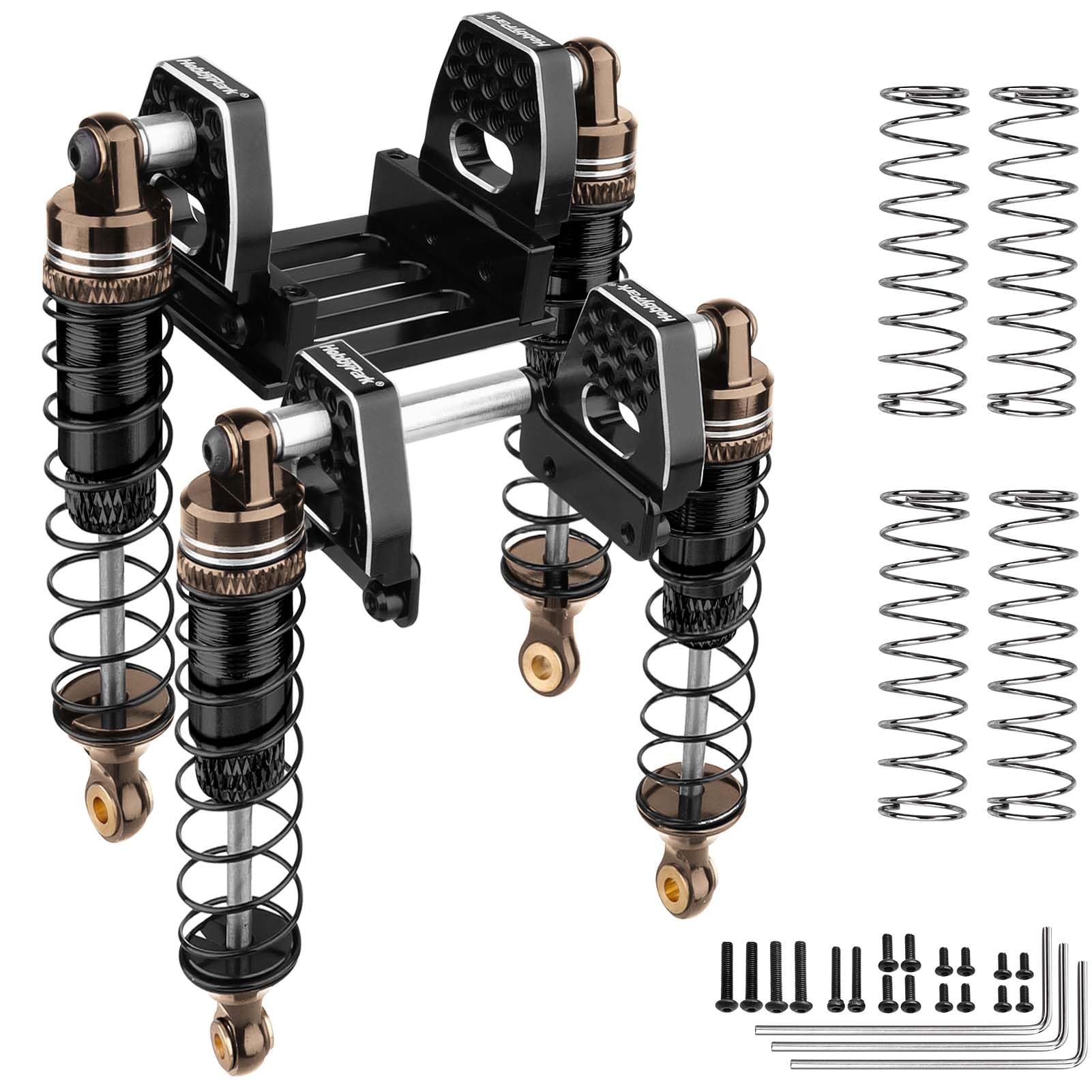 Amazon.com: HobbyPark 59mm Aluminum Shocks for TRX4M 1/18 Crawler