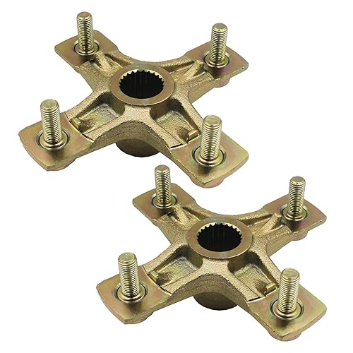 Miniatura 2 de Par Eje trasero Buje de rueda para Yamaha YFZ450X Warrior 350 Raptor 125 Banshee YFZ350 Raptor 660R 700R - Buje de rueda trasero izquierdo y derecho