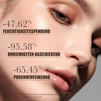 BB Cream SPF 50+ Gold Snail BB Cream with Sun Protection Moisturising Tinted Sunscreen with Medium Coverage Moisturising & Oil Control Foundation for Natural Finish Waterproof & Durable