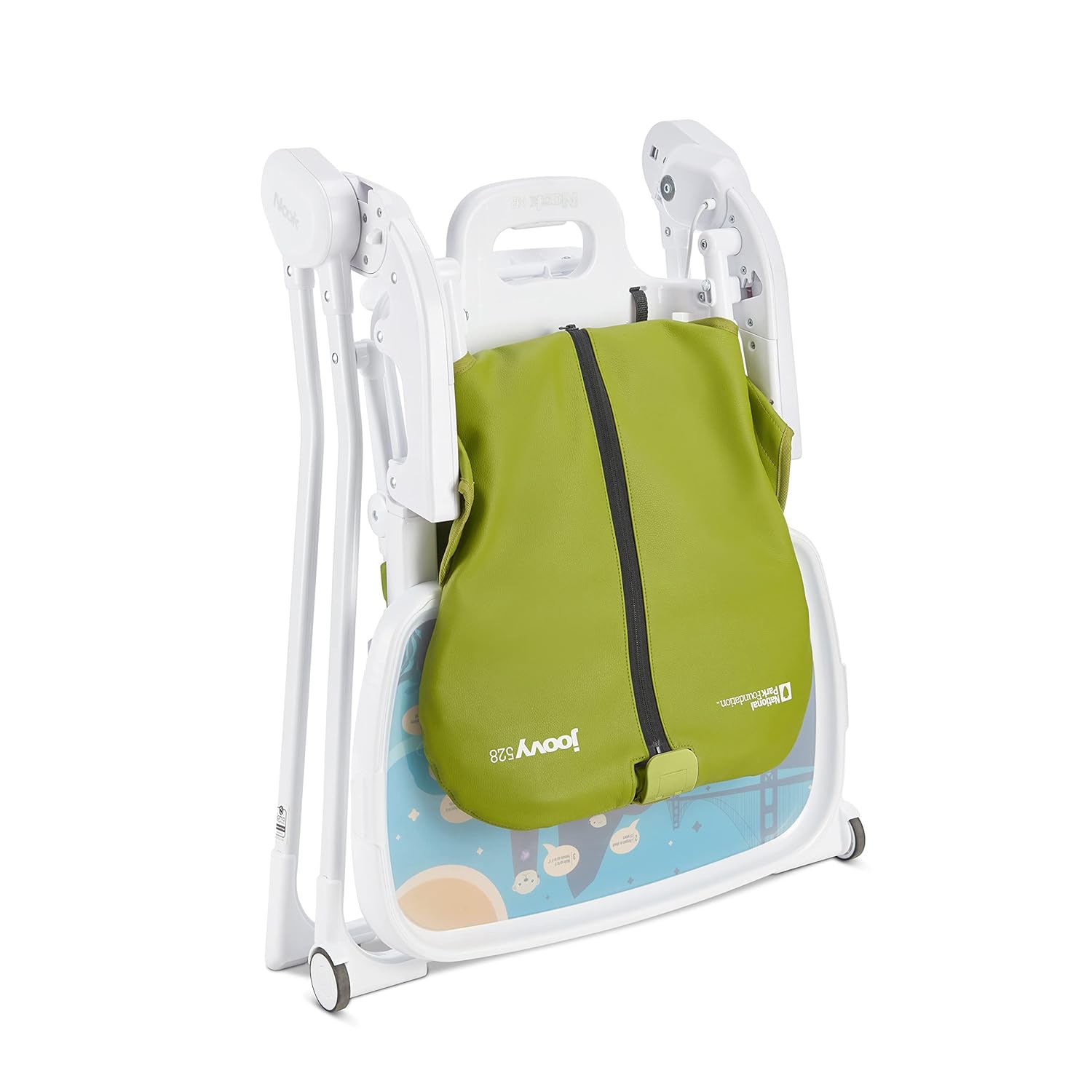 Joovy Nook NB Silla alta con bandeja abierta ajustable de cuatro