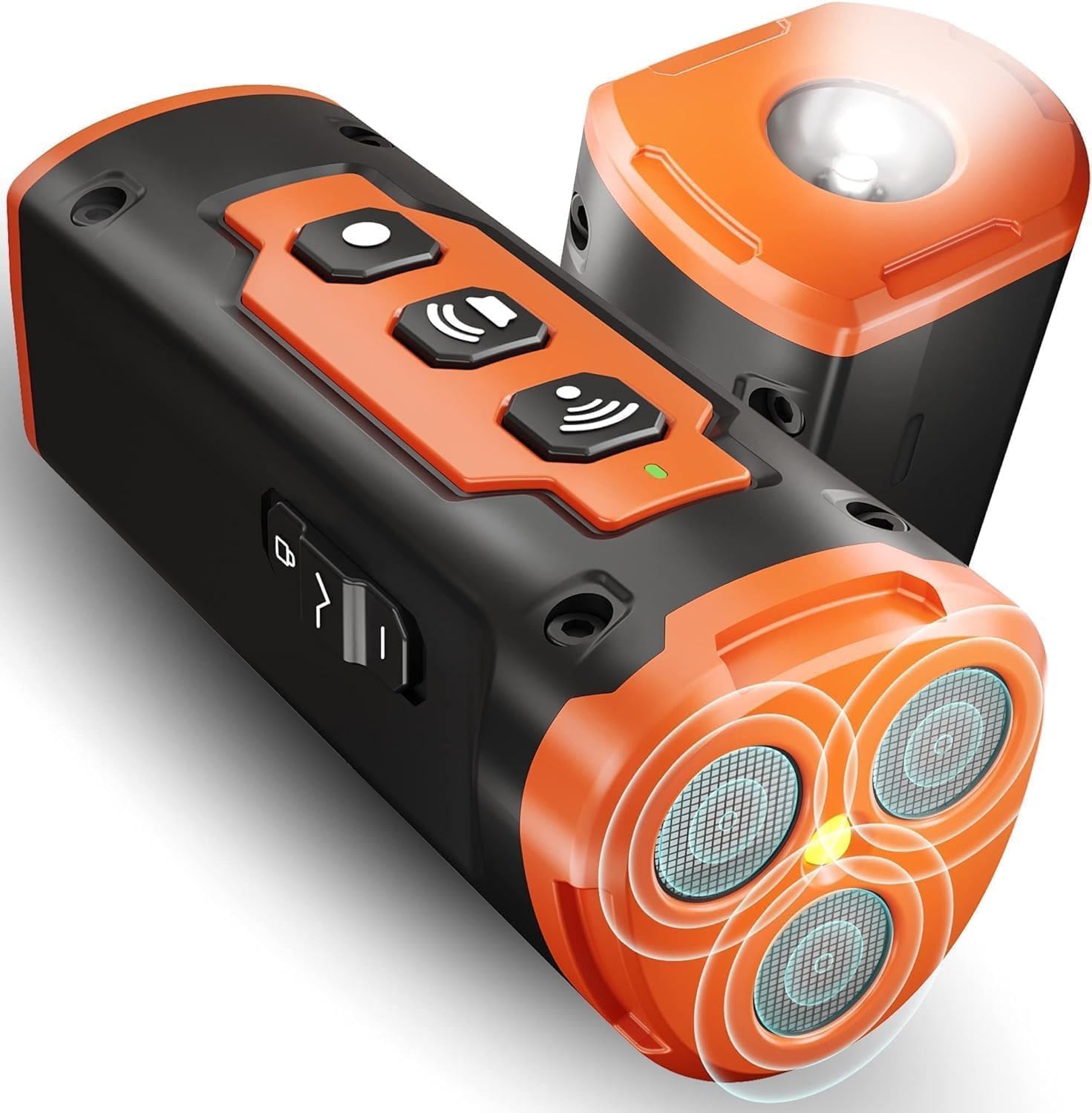 2025 NEW Upgraded Dog Bark Deterrent Devices Long Range Ultrasonic Rechargeable Anti-Barking Device Correct Your Dog’s Bad Behavior Better Than Shock Collars or Dog Training Collars With Free Clicker