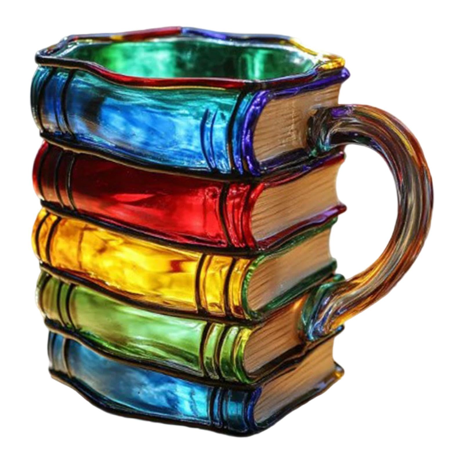 Tasse Bibliothèque Peinte pour accompagner vos moments de lecture à la maison