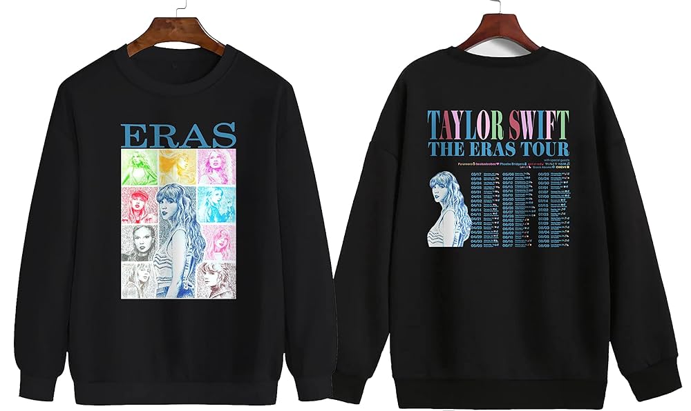 The er%as Tour Sweatshirt, Swift Merch, The er%as Tour Retro