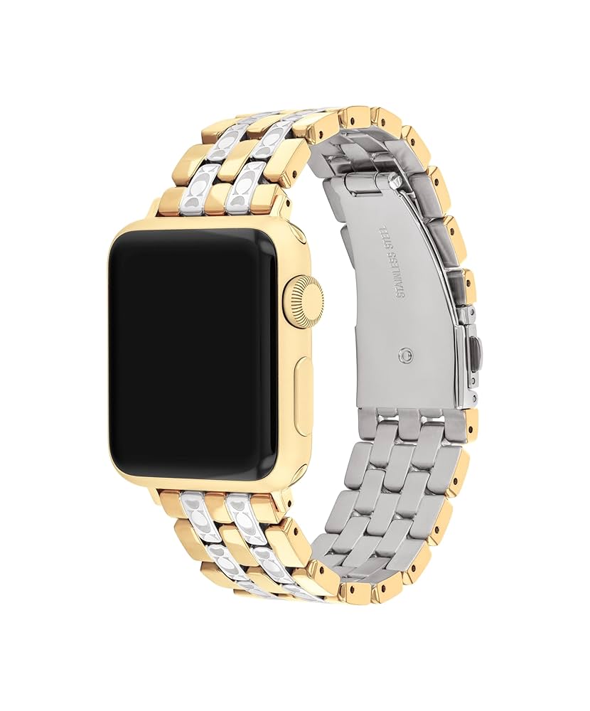 Amazon.com: Coach Apple Watch Strap, Compatible with Apple Amazon.com: Coach Apple Watch Strap, Compatible with Apple
