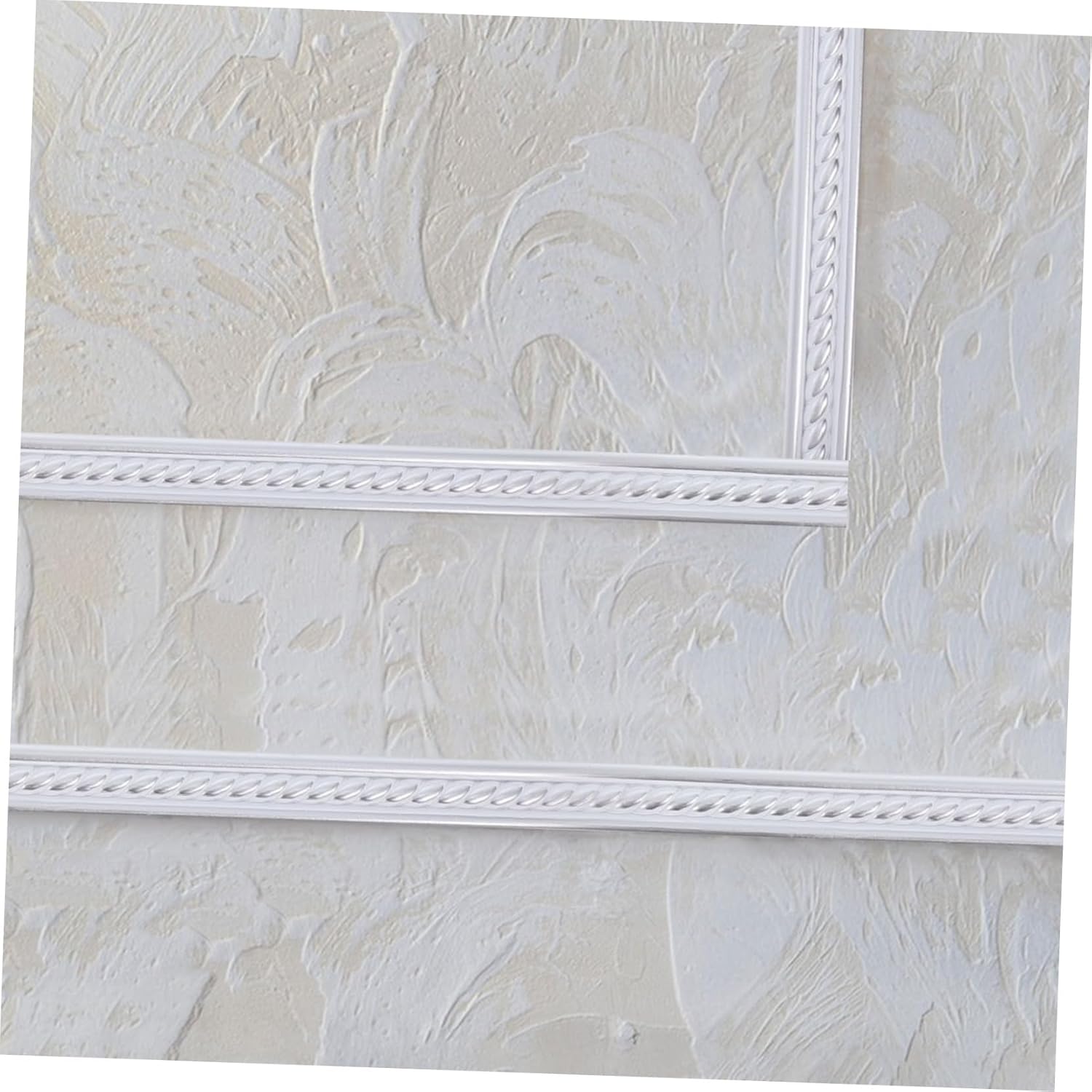 Self-Adhesive Flexible Wall Trim 2cm Silver Decorative Molding for Home Improvement 5m Peel and Stick Crown Molding Trim for Ceilings and Walls