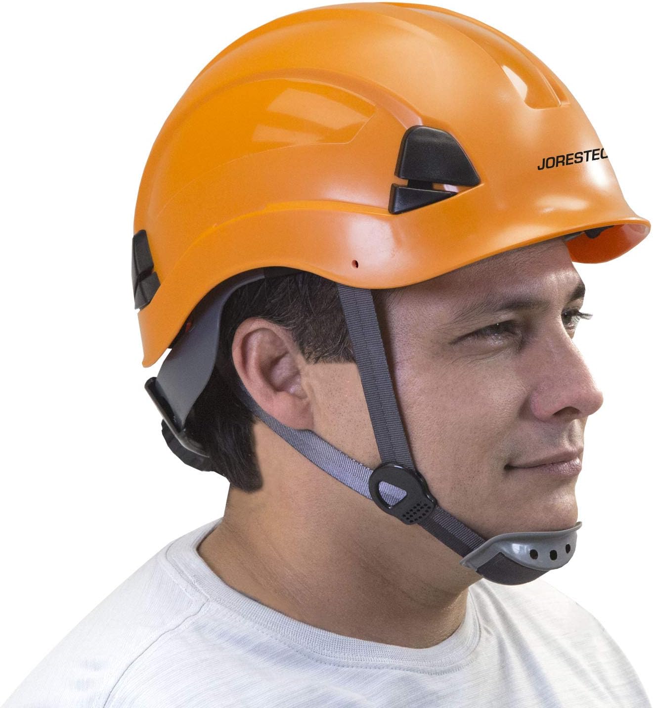 PPE by JORESTECH Safety Hard Hat, ANSI Z89.1-2014 Type I Class E, ABS Helmet with 6-Point Ratchet Suspension and Chin Strap