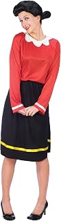 Fun World Women's Olive OYL Costume, Multi, Extra Large