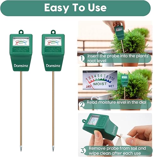 Miniatura 2 de Medidor de humedad del suelo para plantas de casa, medidor de agua para plantas, medidor de humedad de plantas, medidor de humedad de plantas,