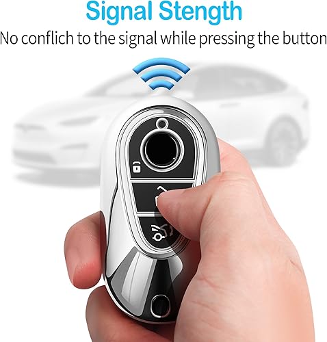 Miniatura 4 de Autophone Funda para llavero de Mercedes Benz con llavero TPU suave de protección de 360 grados para Mercedes Benz Clase S Clase E Clase E 2020-2022