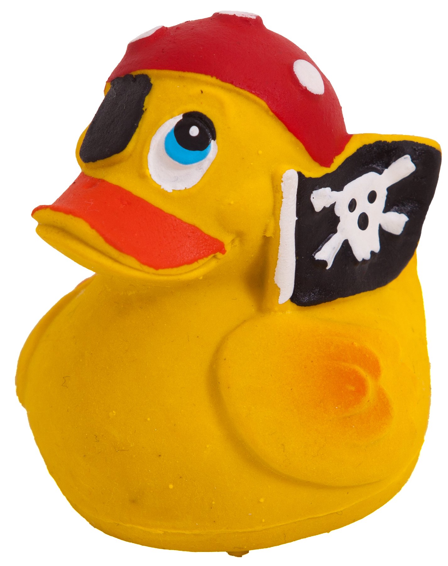 Lanco8424678008557 Squeaky Duck - Morgan 100% Natural Rubber Yellow 200 g