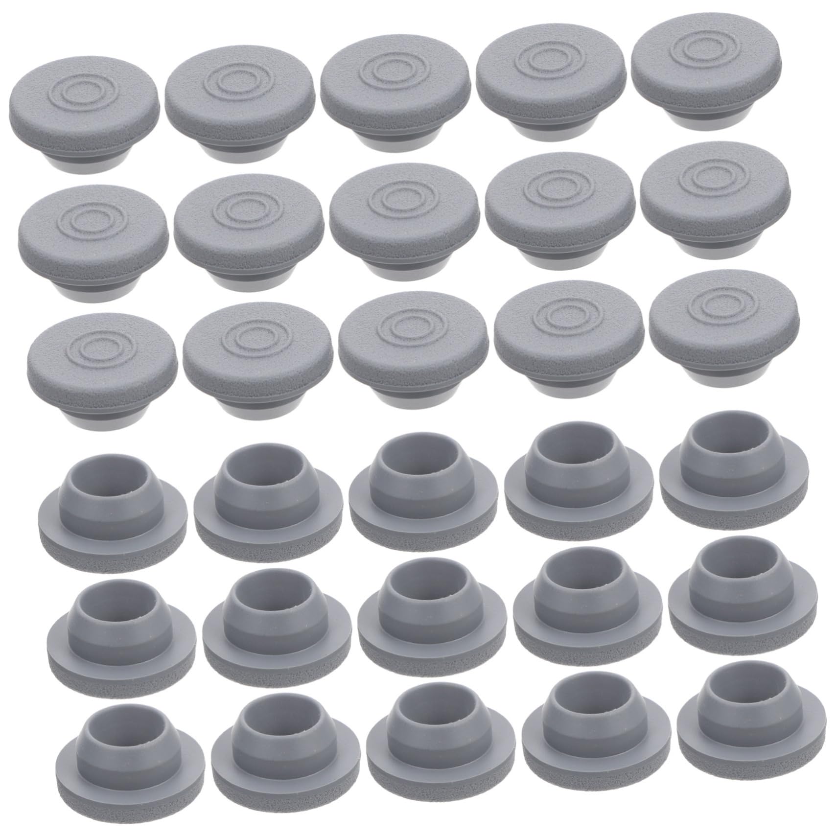 MUSISALY Silicone Plugs for Bottles Bottle Sealing Plugs Rubber Inner Stopper Lab Use