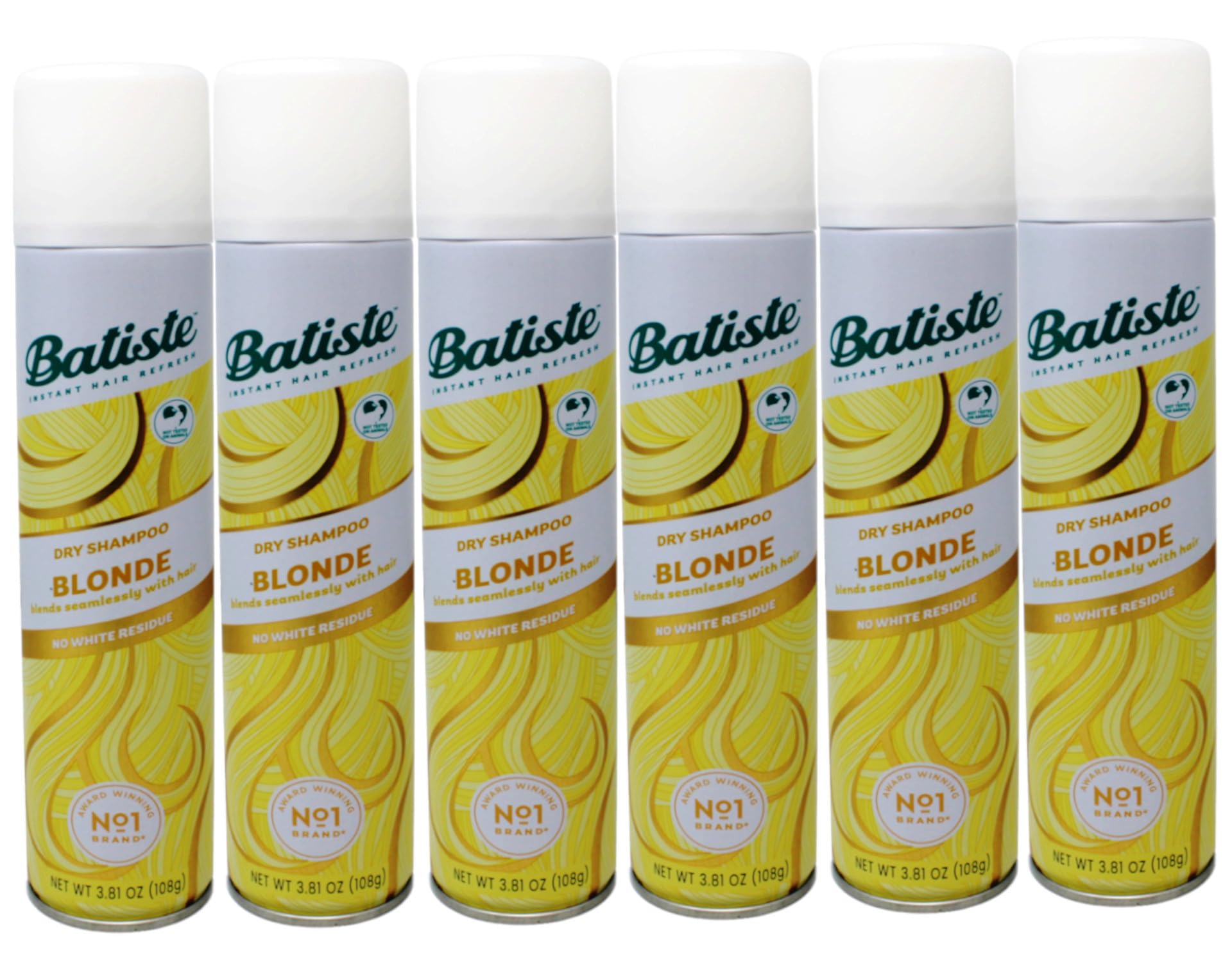 Batiste Dry Shampoo Light & Blonde 6.73 Ounce (199ml) by Batiste