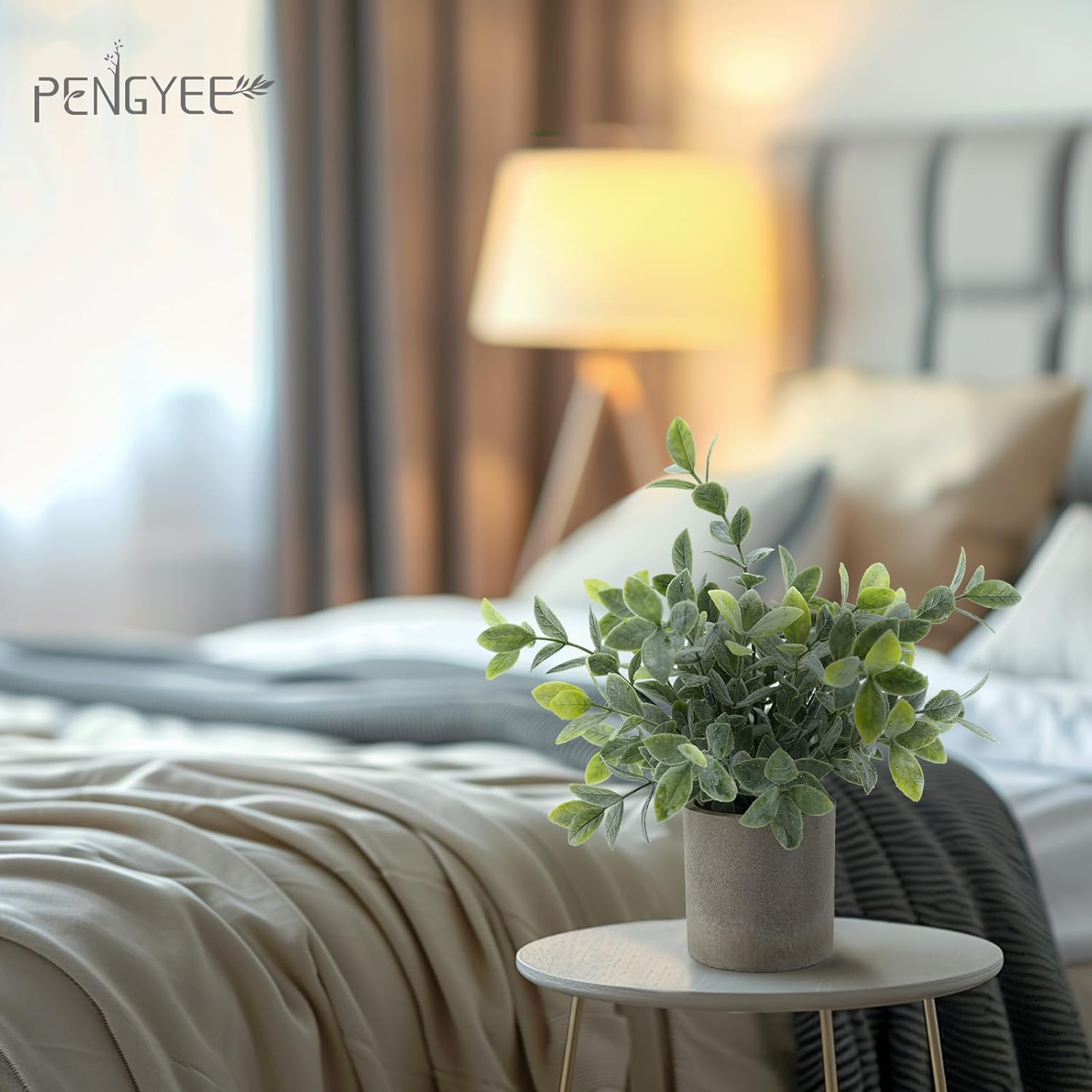 3 Pack Small Fake Plants in Farmhouse Pulp Pot for Home Decor, Artificial Agave Plants Indoor, Small Faux Plants Indoor for Bathroom Bedroom Shelf Desk Office Table Kitchen Room Greenery Decor