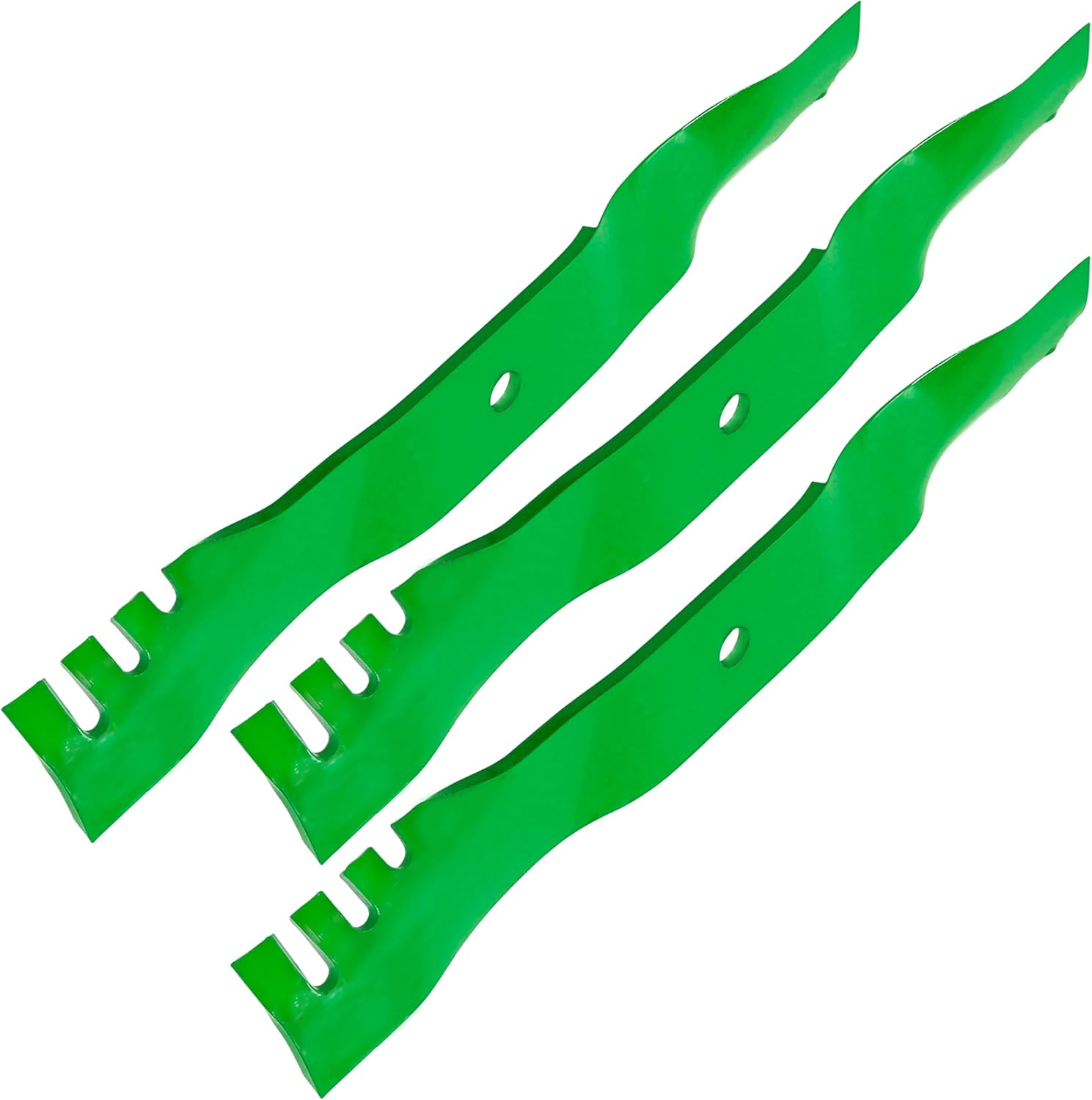 Caltric 52" Deck Blade Compatible with Ferris F125XT F160Z IS600Z ISX800 SRS Z3X SRS Z2 F150XT IS700Z IS500Z IS1500ZX IS2000Z IS2500Z / 3 Qty