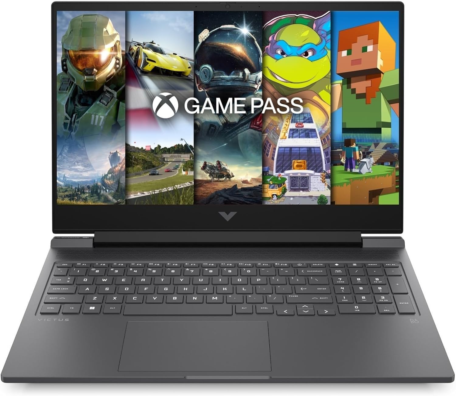 HP Victus 16-r0013sl Notebook, Intel Core i7-13700H, RAM 16GB DDR5 5200MHz, 1TB SSD, Display 16.1" FHD IPS 144Hz, RTX 4070 8GB, Wi-Fi 6E, BLE 5.3, Windows 11, 3 Mesi di PC Game Pass Incluso, Nero