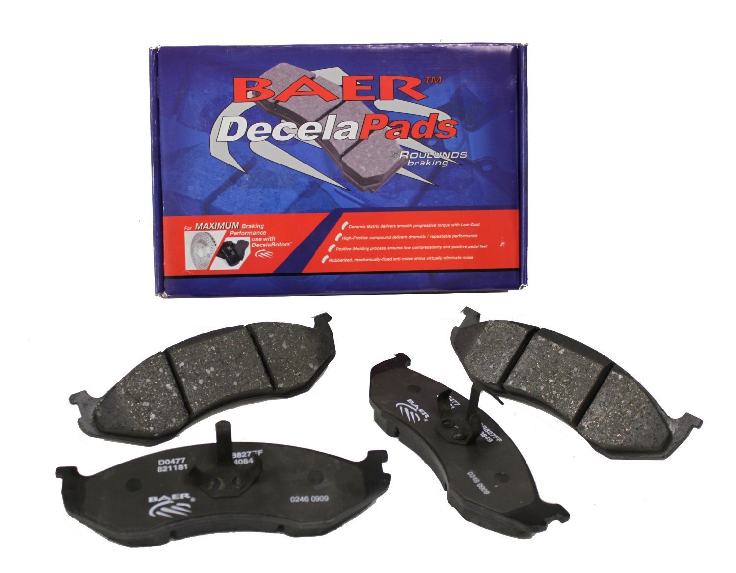 ダイダロスデリート Amazon.com: BAER D1084 Sport Brake Pad : Automotive