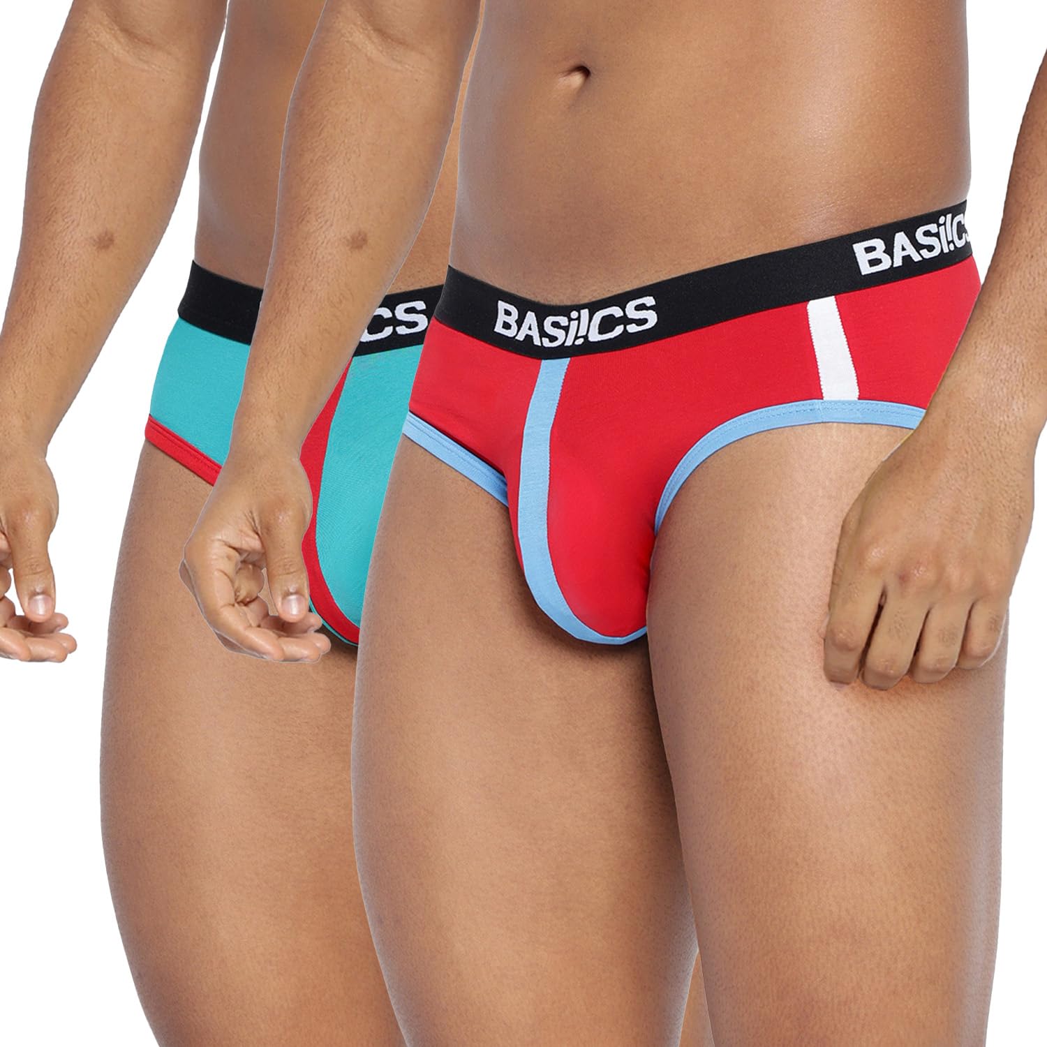 Retro Style Solid Antimicrobial Brief for Men-image-36